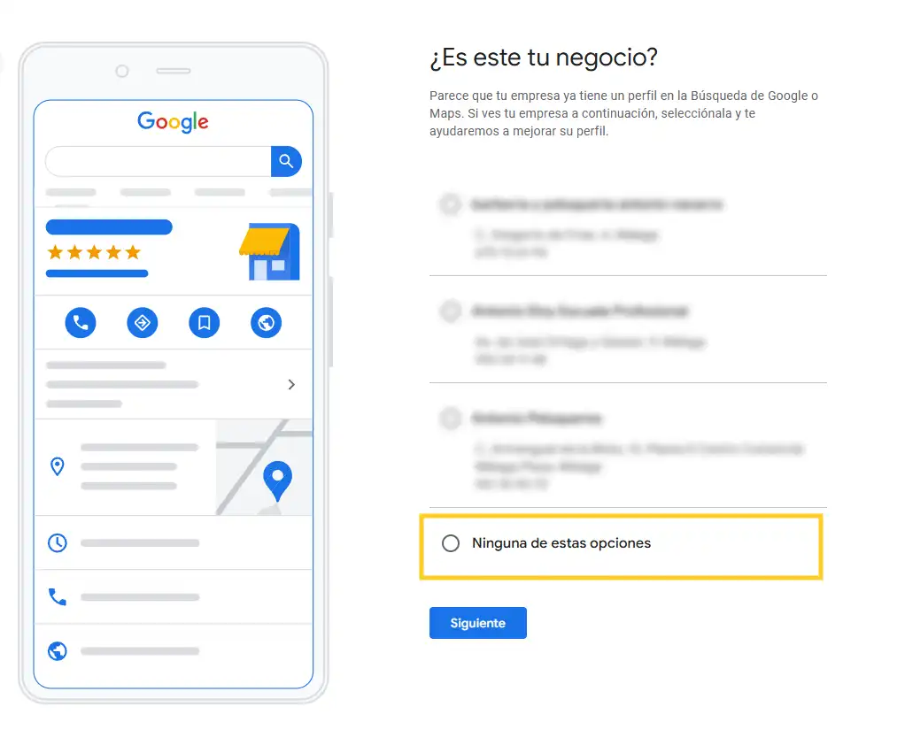 paso extra de como crear tu perfil de empresa en google